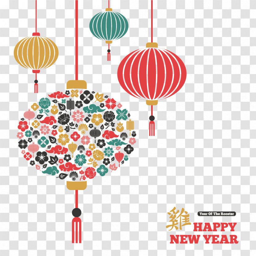 Chinese New Year Light Illustration - Of The Rooster,Chinese Year,new Year,Joyous Transparent PNG