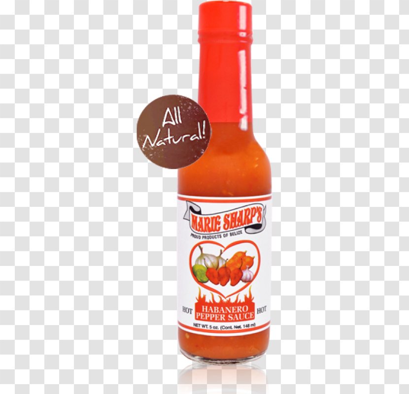 Sweet Chili Sauce Hot Habanero Marie Sharp's - Juice - Rose Transparent PNG