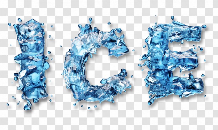 Ice Wallpaper - Blue - Image Transparent PNG