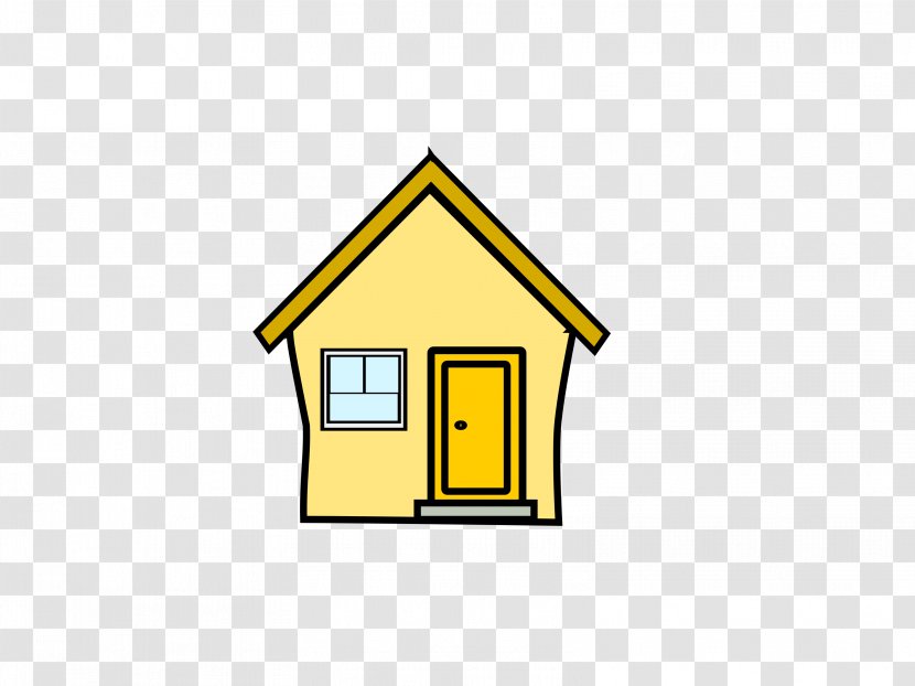 House Yellow Clip Art - Cliparts Transparent PNG