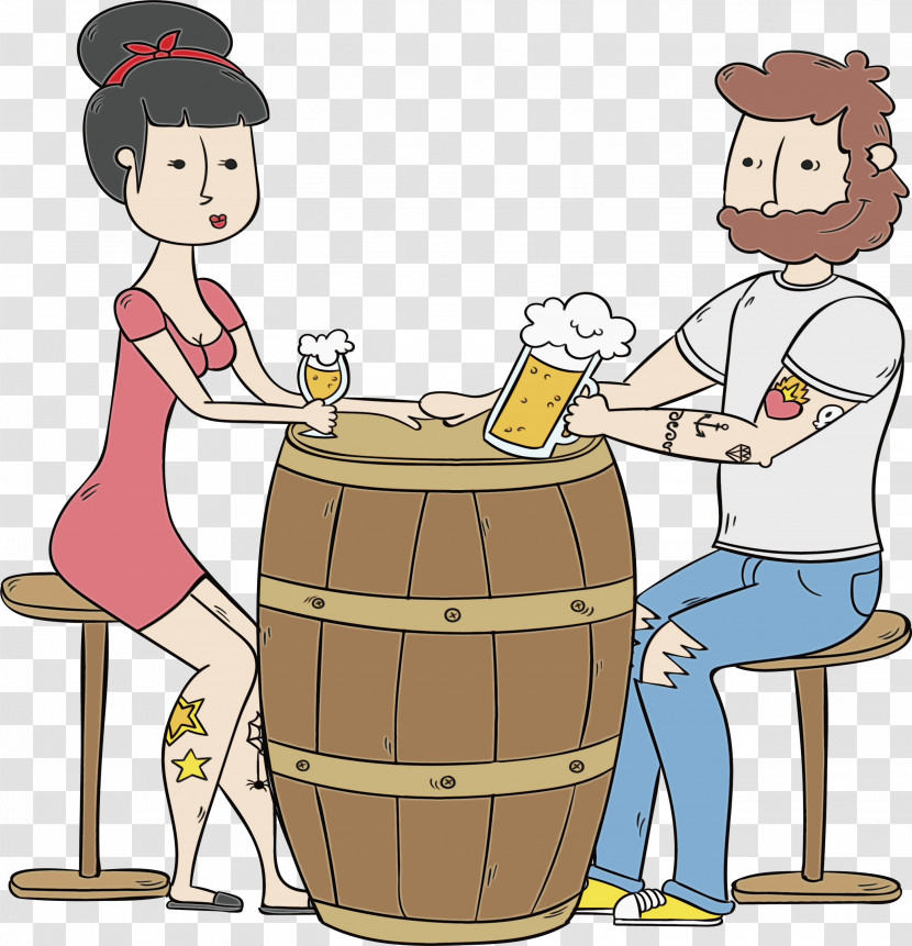 Cartoon Conversation Transparent PNG