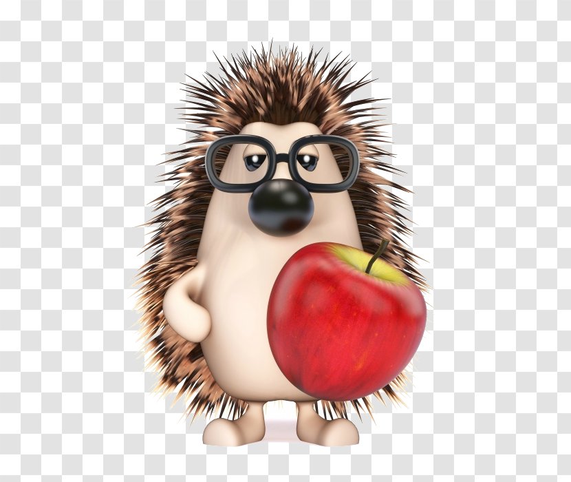 Stock Photography Drawing Royalty-free - Hedgehog - Fruit Transparent PNG