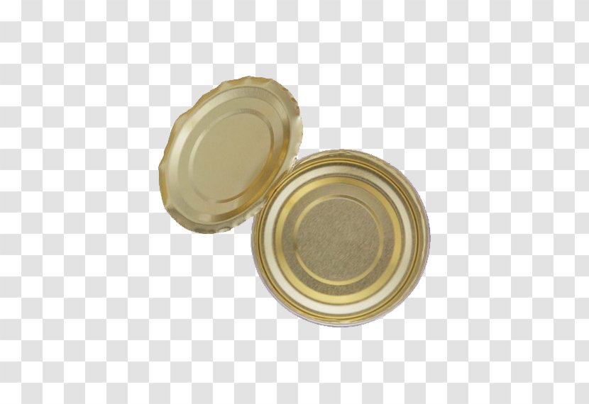 Tin Can Box Packaging And Labeling - Golden Cap Transparent PNG