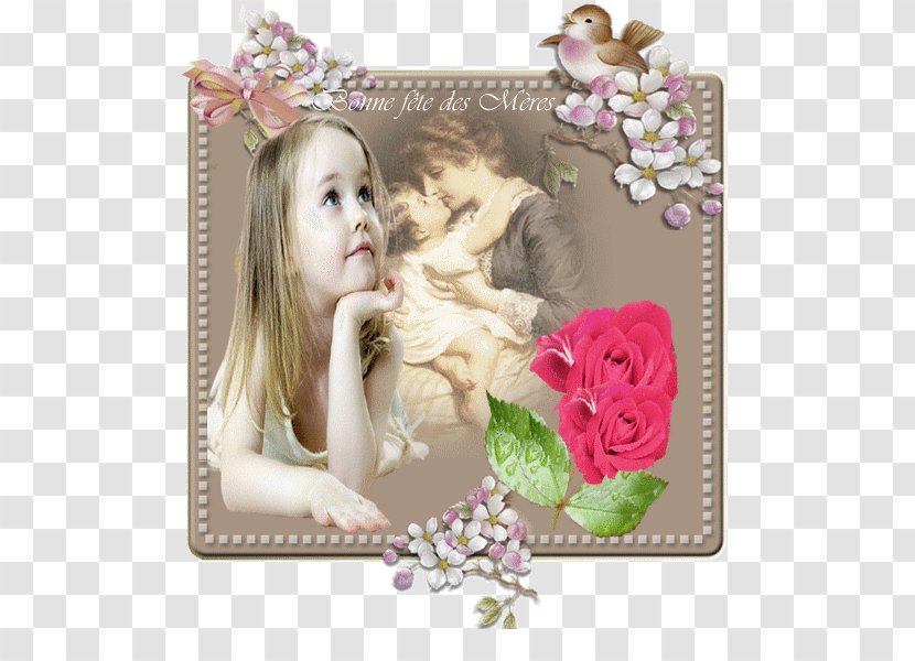 Puppy Love Picture Frames Floral Design Transparent PNG