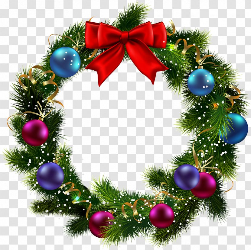 Christmas Graphics Wreath Day Clip Art - Advent - Garland Transparent PNG