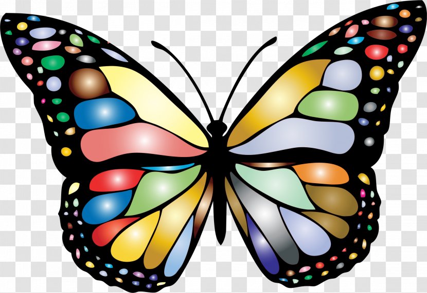 Monarch Butterfly Clip Art - Thumbnail Transparent PNG