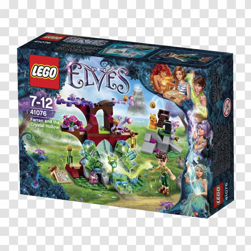Amazon.com Lego Elves Farran And The Crystal Hollow Toy - Minifigure Transparent PNG