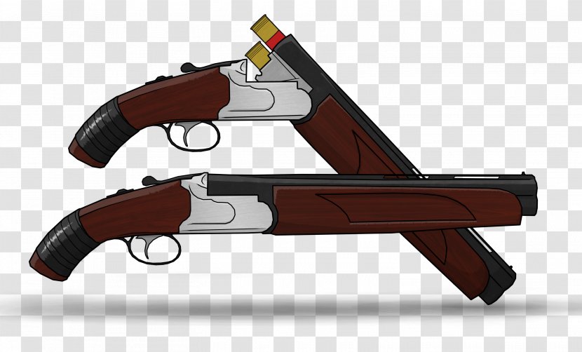 Trigger Firearm Sawed-off Shotgun Mossberg 500 - Frame - Cartoon Transparent PNG