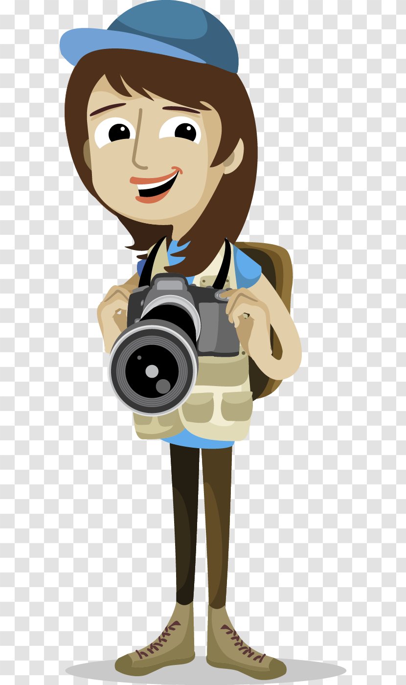 Photography Photographer Clip Art - Who Travel Vector Material Transparent PNG