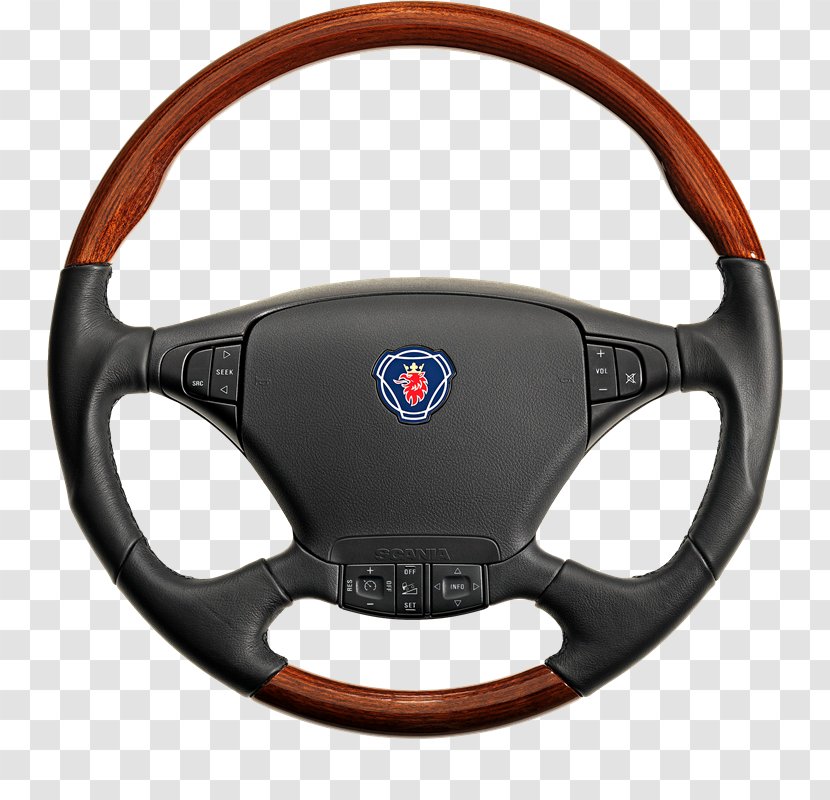 Motor Vehicle Steering Wheels Car Scania AB - Volantes Transparent PNG