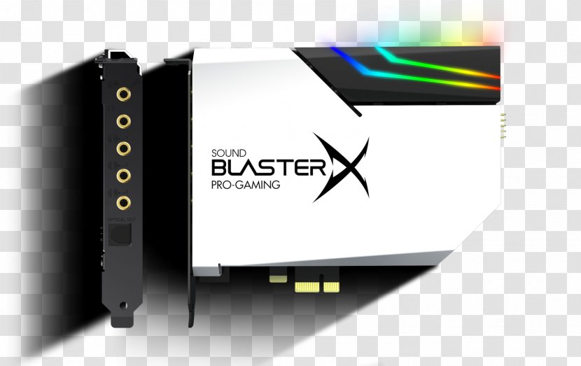 Sound Cards & Audio Adapters Creative Technology BlasterX AE-5 Labs PCI Express - Brand - Pci Transparent PNG