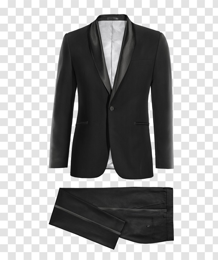 Tuxedo Suit Lapel Blazer Double-breasted - Wedding Transparent PNG