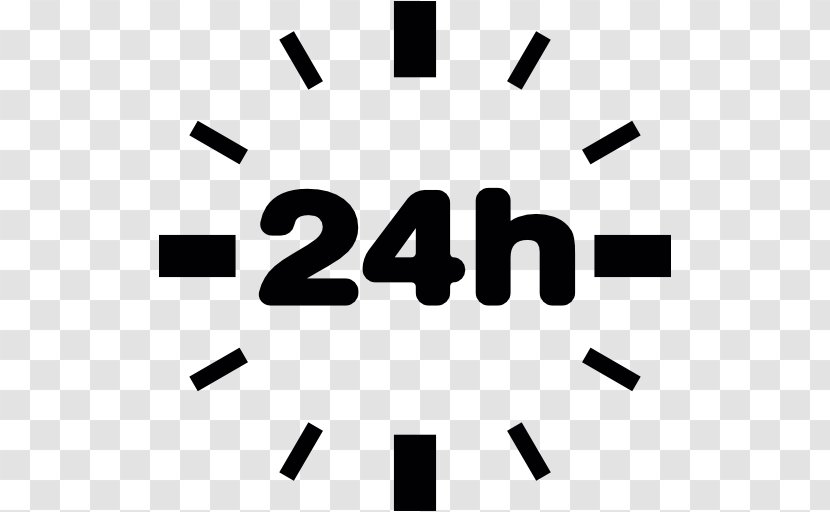 24-hour Clock - Heart Transparent PNG