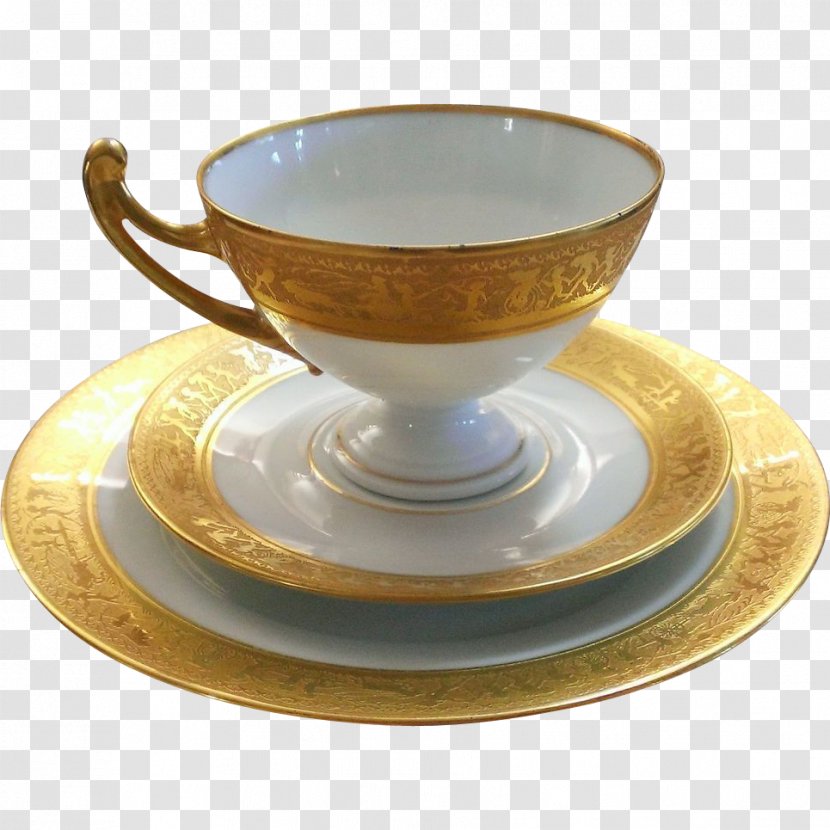 Coffee Cup Saucer Porcelain Cafe - Ceramic Transparent PNG