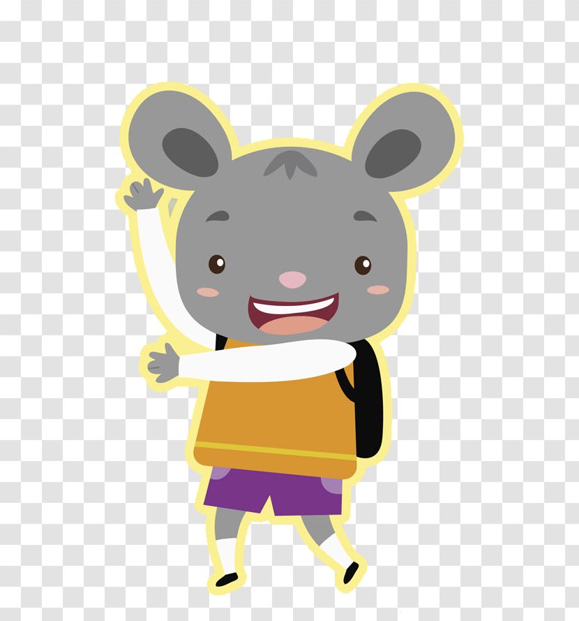 Mouse Cartoon Clip Art - Animation - Lovely Transparent PNG