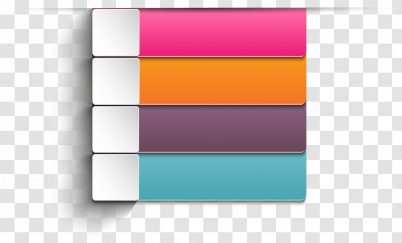 Graphic Design Download Banner - Magenta - Colorful Tag Transparent PNG