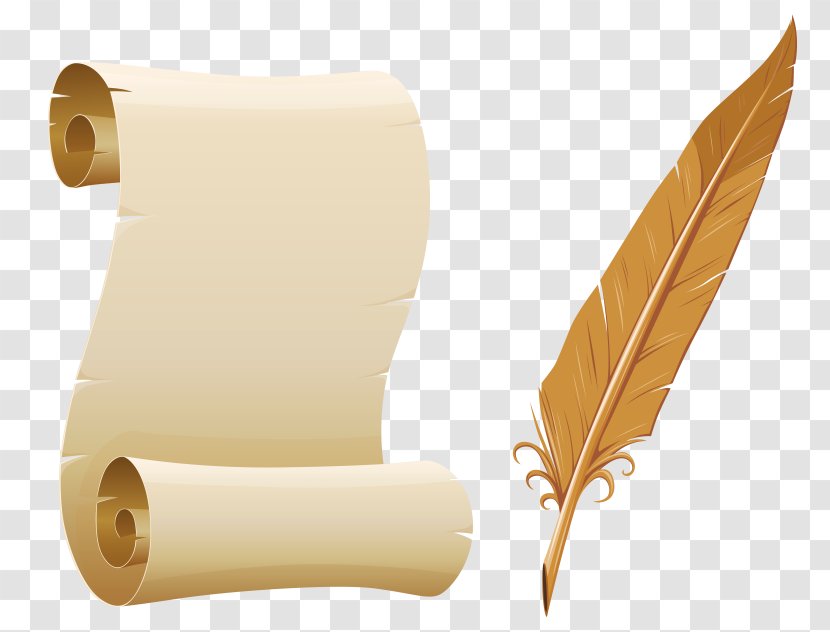 Paper Quill Pen Transparency - Product Transparent PNG