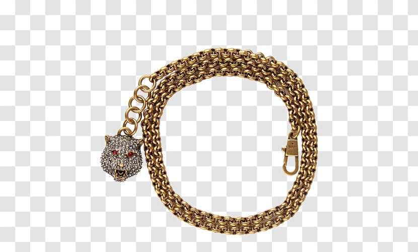 Gucci Belt - Ms. Crystal Chain Transparent PNG