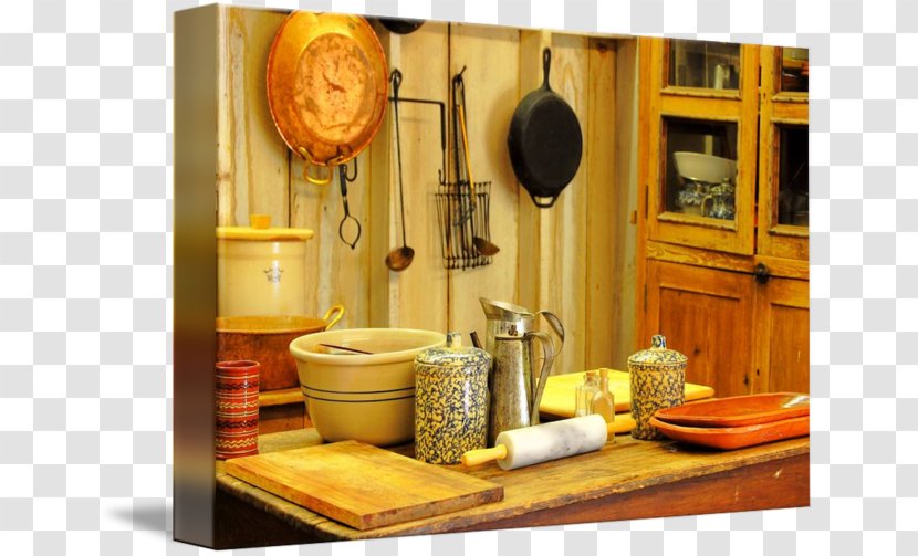 Table Kitchen Cabinet Countertop Farmhouse - House Transparent PNG