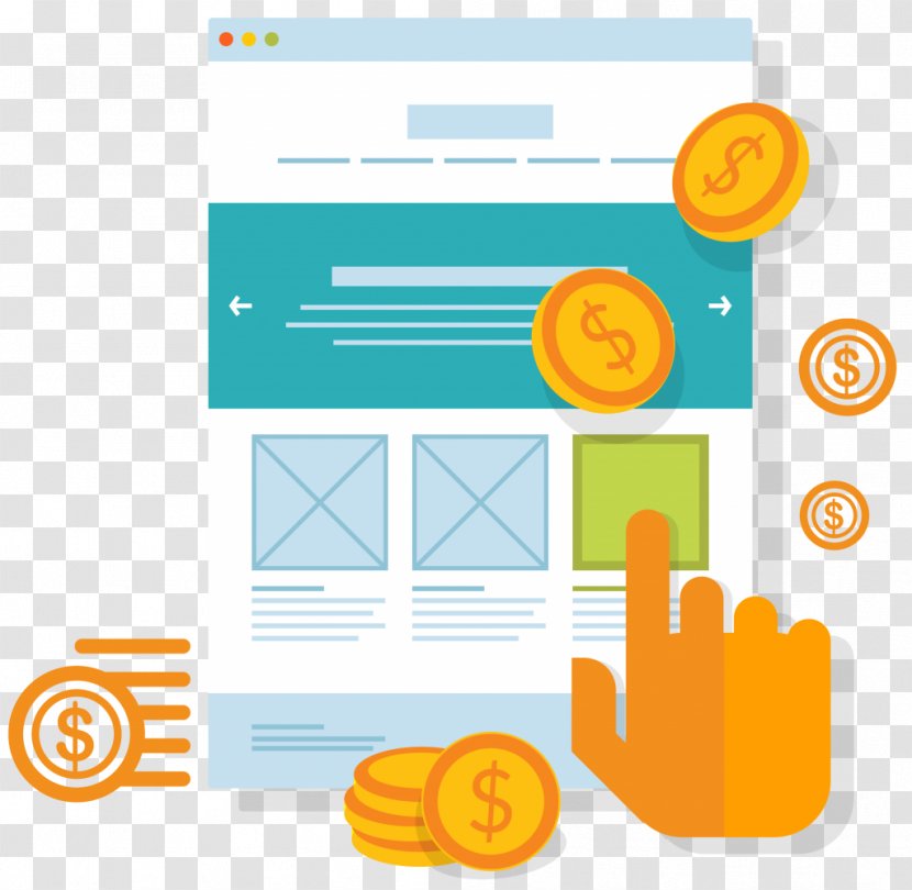 Web Development Digital Marketing E-commerce Design Business - Yellow Transparent PNG