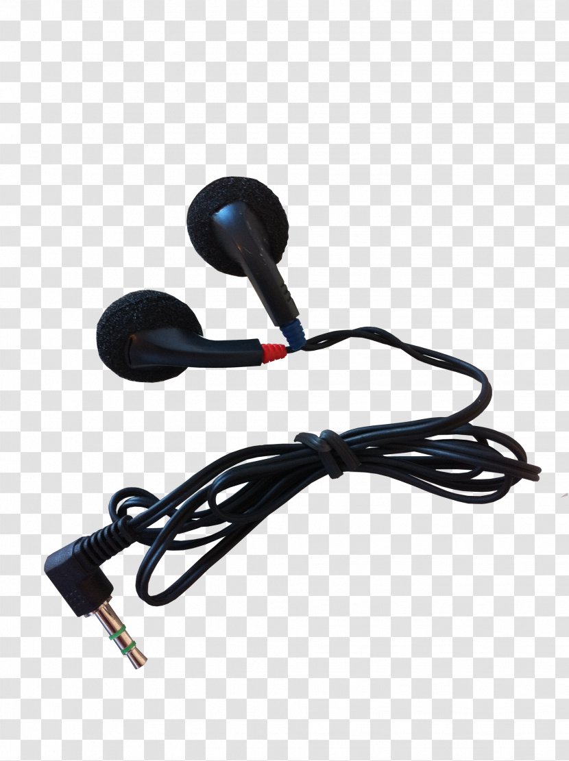 Microphone Headphones Headset Communication System - Duplex - Earphone Transparent PNG