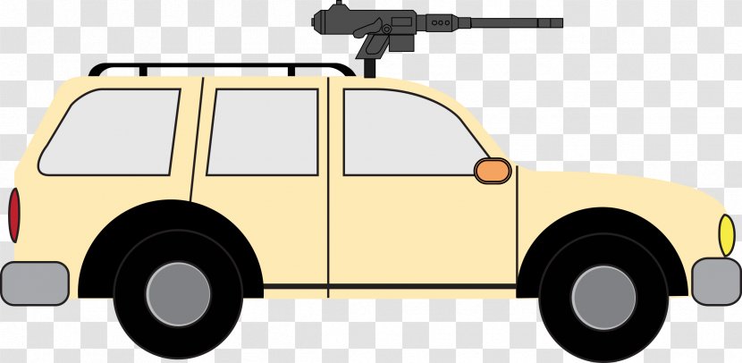 Car Sport Utility Vehicle Pickup Truck Technical - Door - Machine Gun Transparent PNG