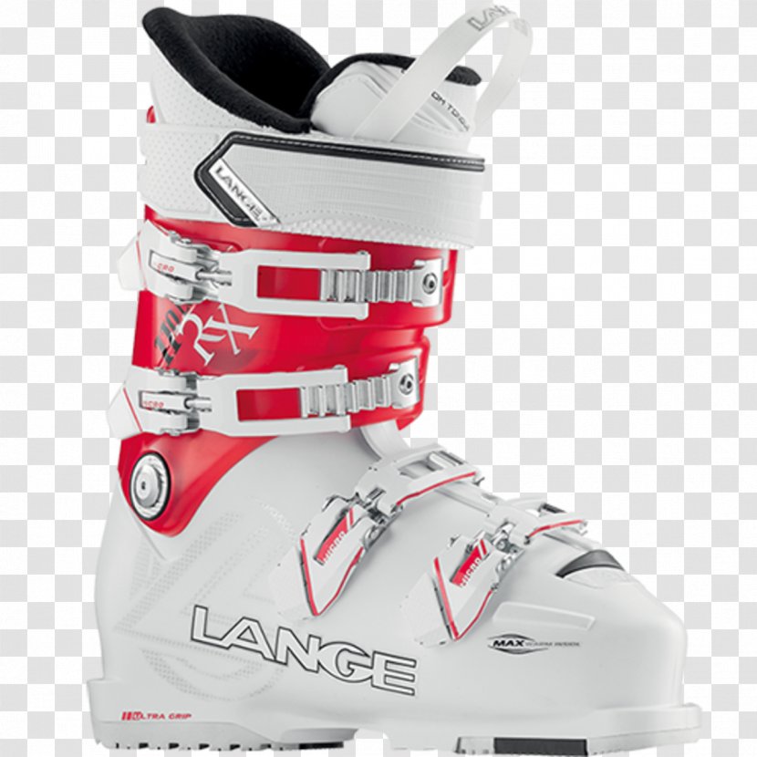 Ski Boots Skiing Shoe Lange - Alpine Transparent PNG