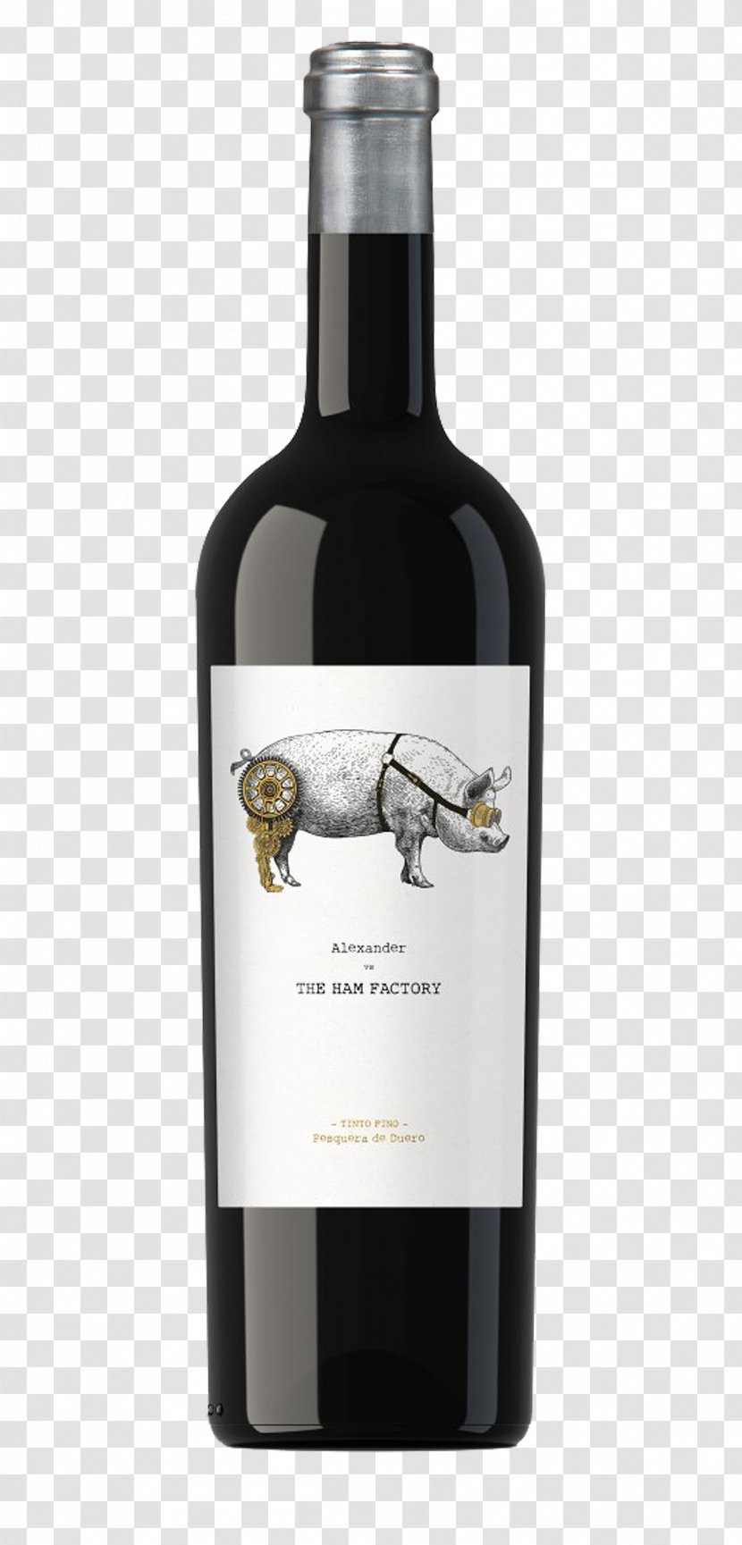 Ribera Del Duero DO Cabernet Sauvignon Tempranillo Franc Wine - Alcoholic Beverage Transparent PNG