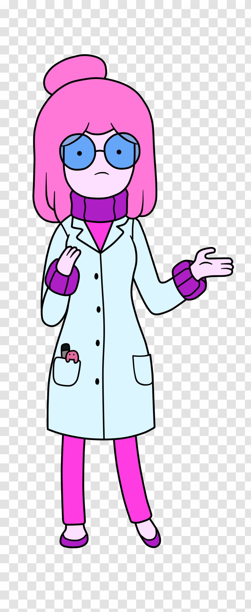 Princess Bubblegum Slumber Party Panic Laboratory Lab Coats - Cartoon - Adventure Time Transparent PNG