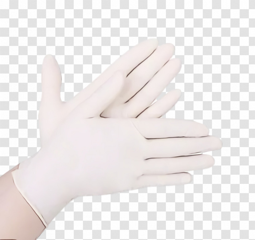 Glove Hand Finger Personal Protective Equipment Gesture Transparent PNG