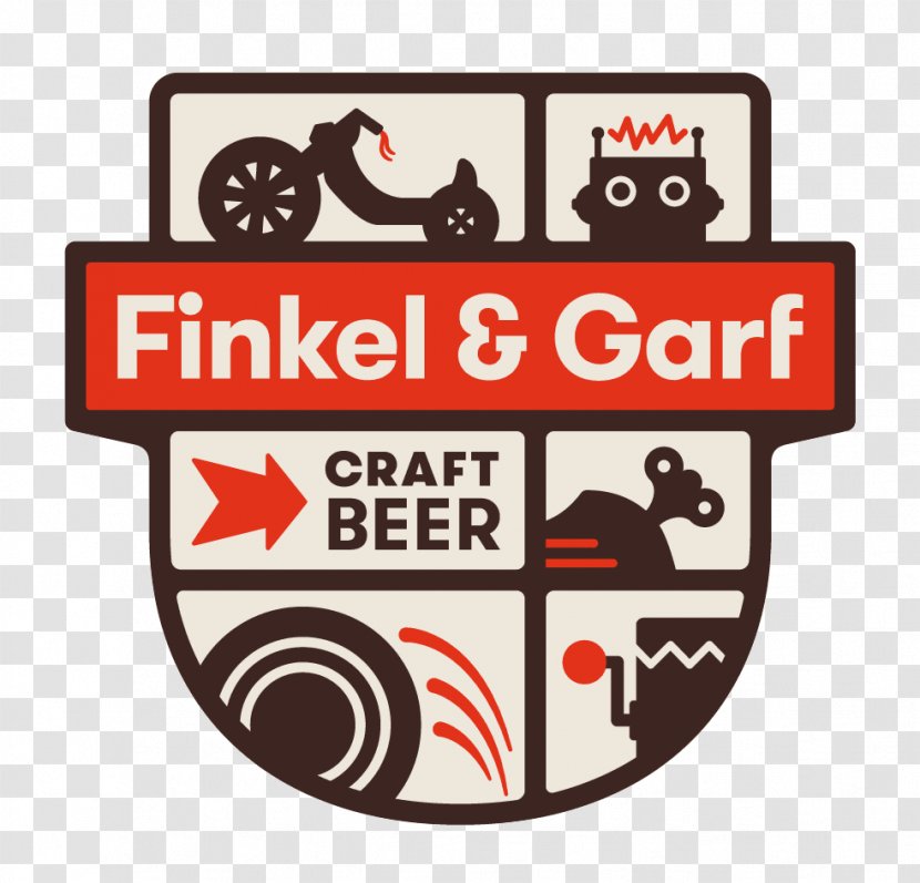 Finkel & Garf Brewing. Co. Beer Brewery Logo Cream Ale - Food - Good Friday Transparent PNG