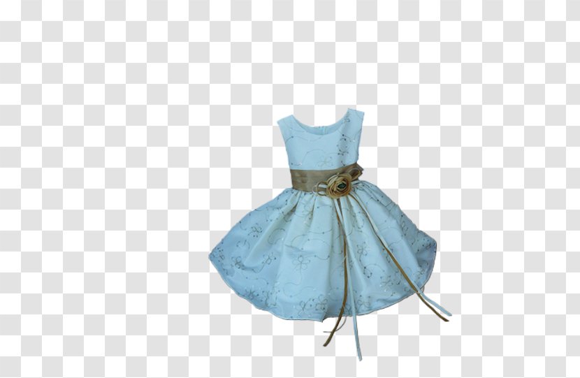 Cocktail Dress Party Clothing Wedding - Costume - Light Blue Transparent PNG
