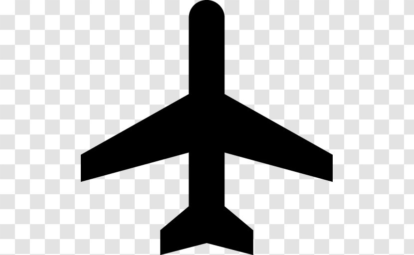 Airplane - Information - Black And White Transparent PNG