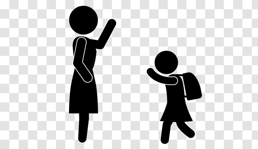 Pictogram Greeting Mother Morning - Illustration Transparent PNG