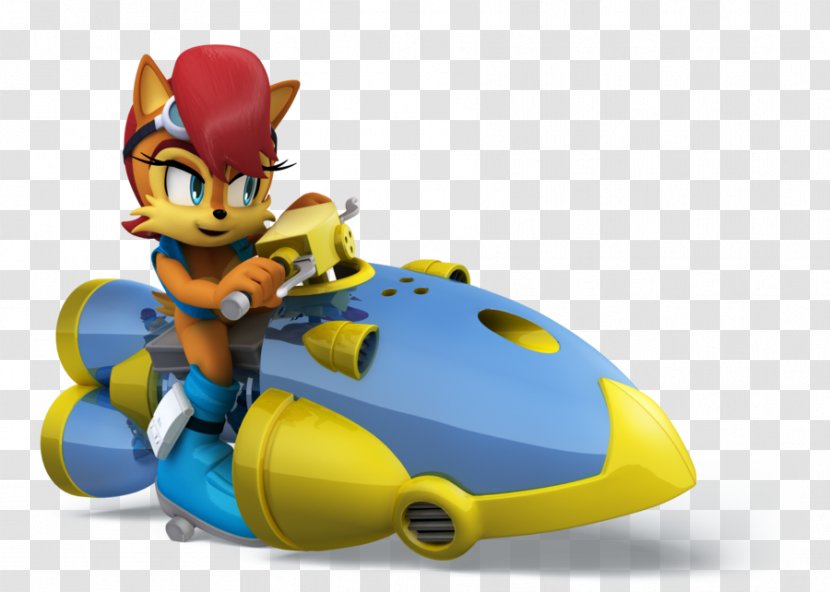 Sonic & Sega All-Stars Racing The Hedgehog Battle Princess Sally Acorn Amy Rose - Shoe - Pictures Of 3d Stars Transparent PNG
