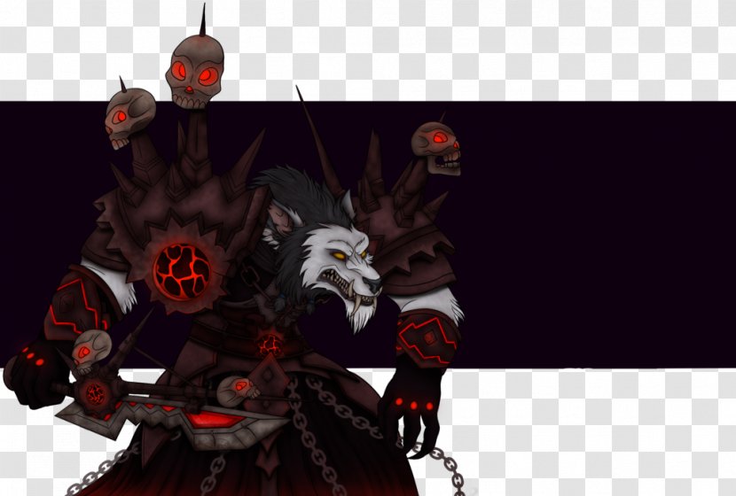 World Of Warcraft Worgen Warlock Night Elf - Machine Transparent PNG