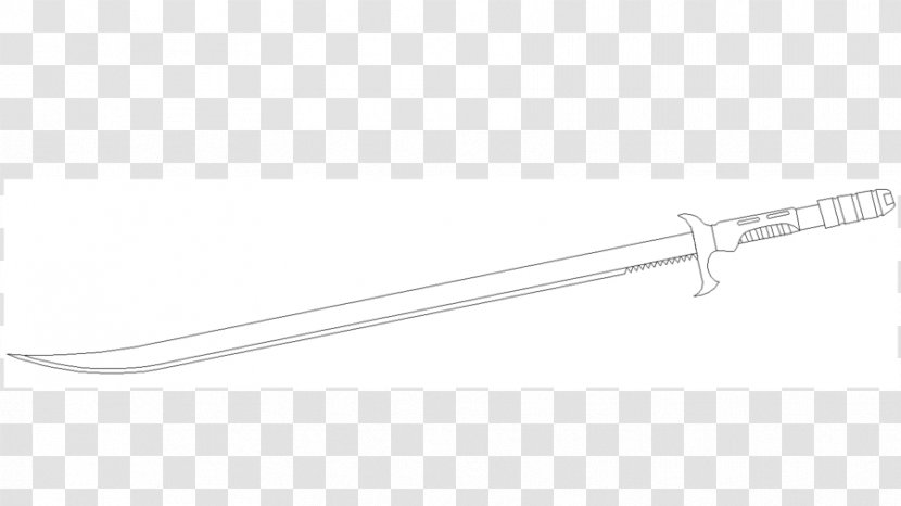Viking Sword Image Knightly Longsword - Drawing - Hand Painted Rabbit Transparent PNG