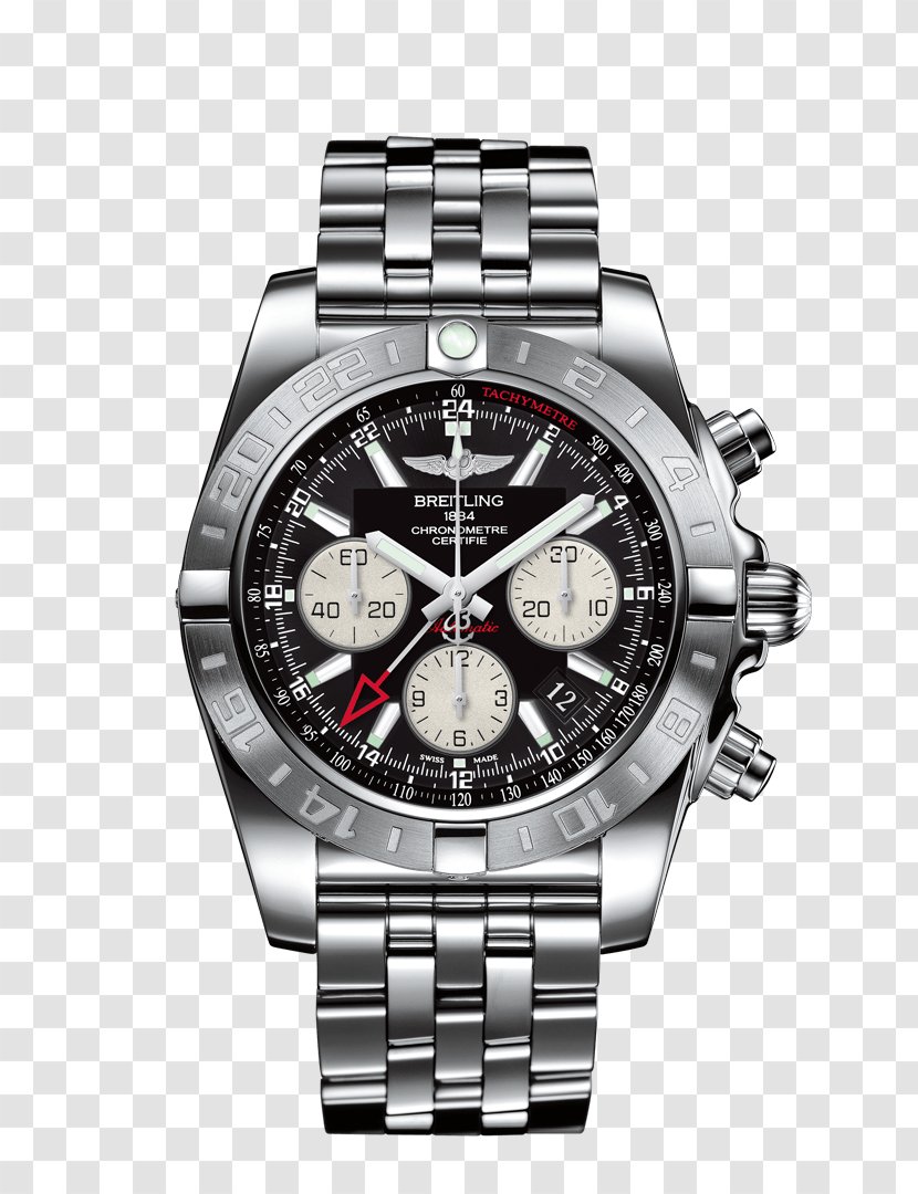 Breitling SA Watch Chronomat Jewellery Chronograph - Steel - Rolex Transparent PNG