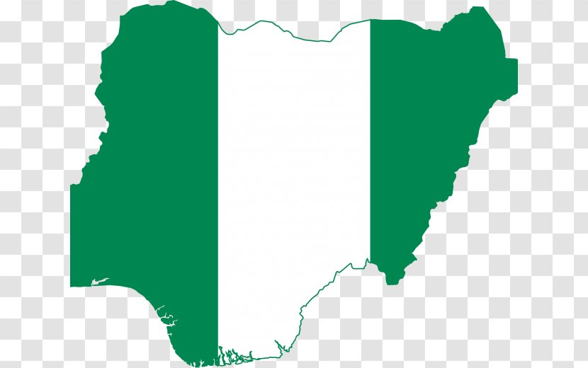 Flag Of Nigeria Map Arise, O Compatriots Southern Protectorate - Grass Transparent PNG