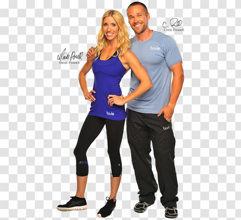 Chris Powell T-shirt Extreme Weight Loss Leggings Osez Gagner - Neck - Reduce Fat Transparent PNG