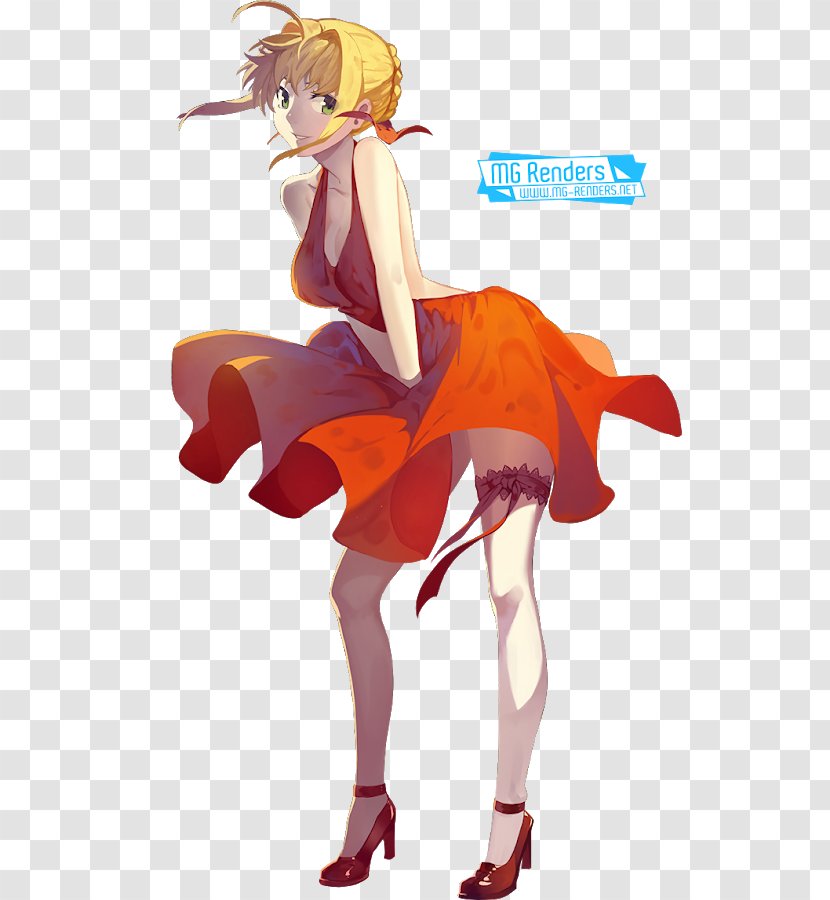 Fate/Extra Fate/Grand Order Saber Fate/stay Night High-heeled Shoe - Heart - Bun Transparent PNG