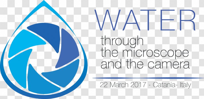Microb&Co World Water Day Microscope Logo - Italy Transparent PNG