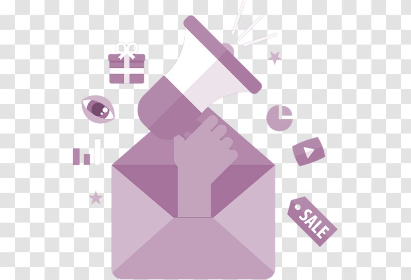 Email Marketing Digital - Violet - Direct Transparent PNG