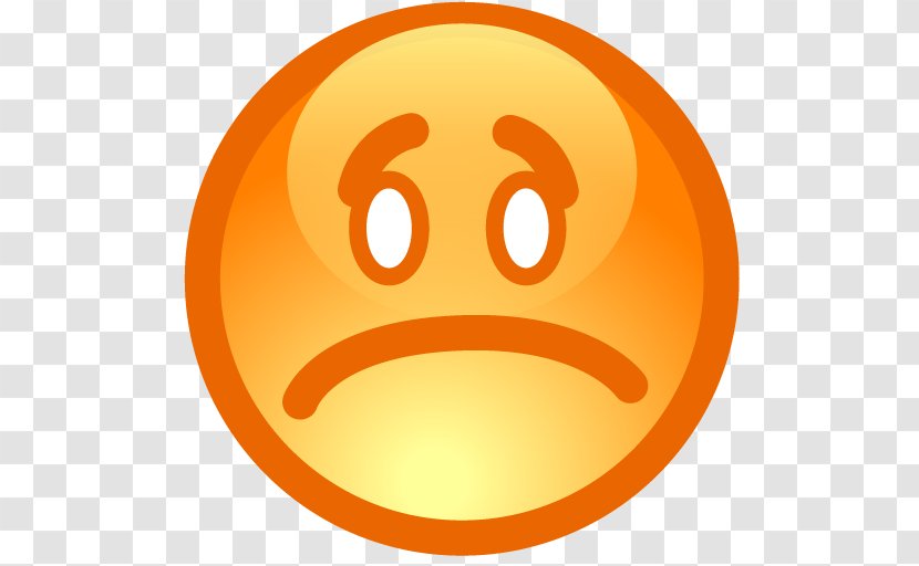 Emoticon Smiley Icon - Sad Transparent PNG