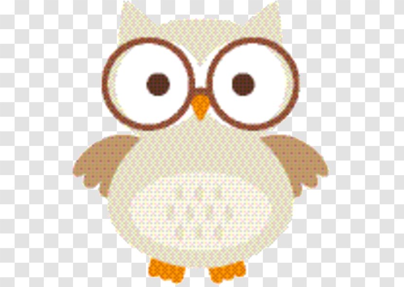 Owl Cartoon - Bird Of Prey - Stuffed Toy Transparent PNG