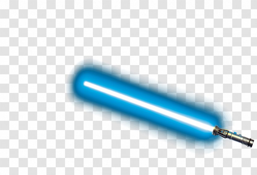 Obi-Wan Kenobi Lightsaber Anakin Skywalker Kylo Ren Star Wars - Cylinder Transparent PNG