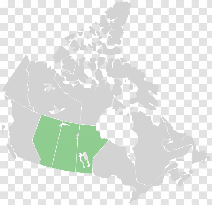Flag Of Canada Blank Map - Geography Transparent PNG
