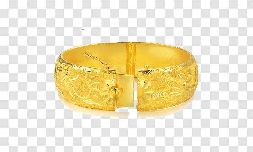 Bracelet Gold Designer - Amber - Chow Sang Jewelry Dragon Double Happiness Sabrina Flower Women 74356K Four Transparent PNG