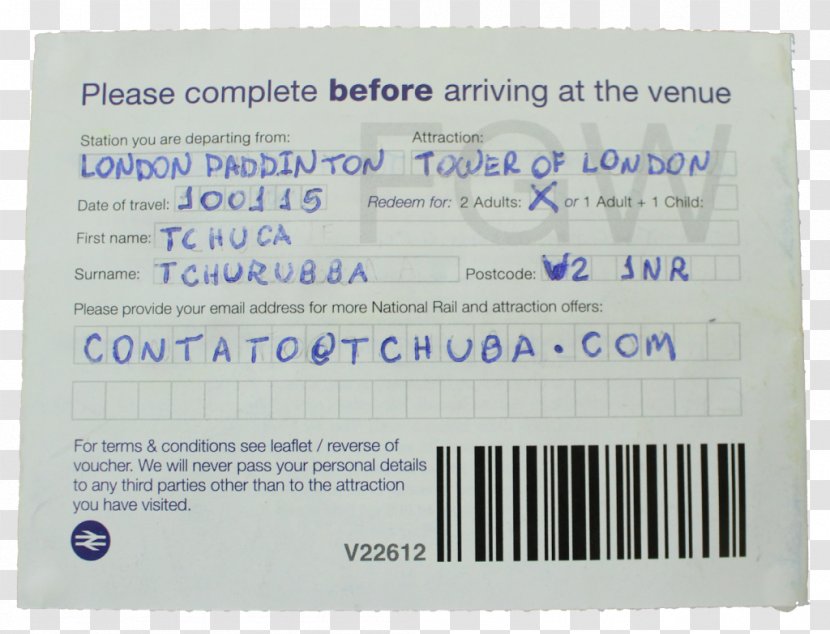 Postal Code Acre Paper Number - London - Cupom Transparent PNG