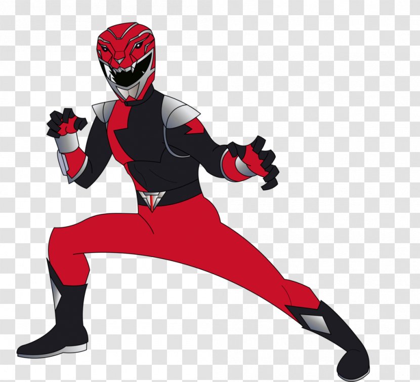 Red Ranger Bulk And Skull DeviantArt Tokusatsu - Shoe - Pink Transparent PNG